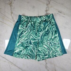 Under Armour Train Stretch 2.0 Shorts Men's Loose Fit Size XL Green Marble Teal